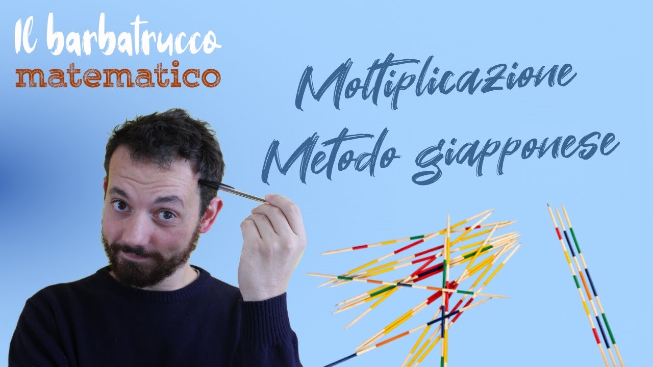 Moltiplicazione giapponese (parte 2 di 2) - Il barbatrucco matematico