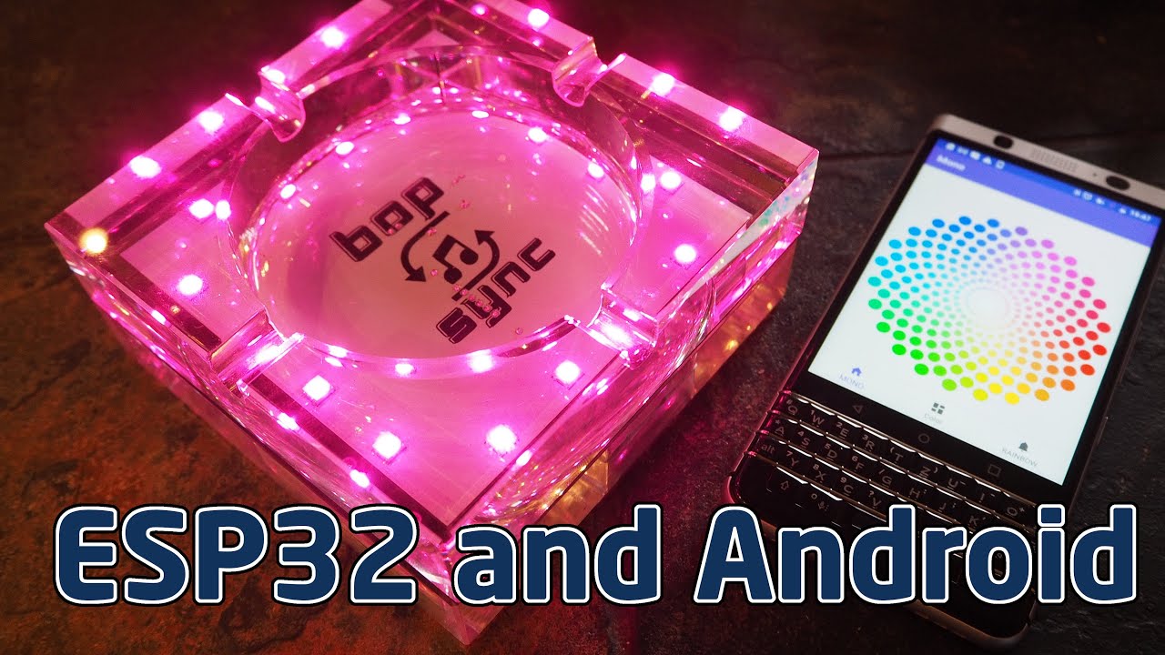 ESP32 and Android - rich user interfaces for ESP32 systems