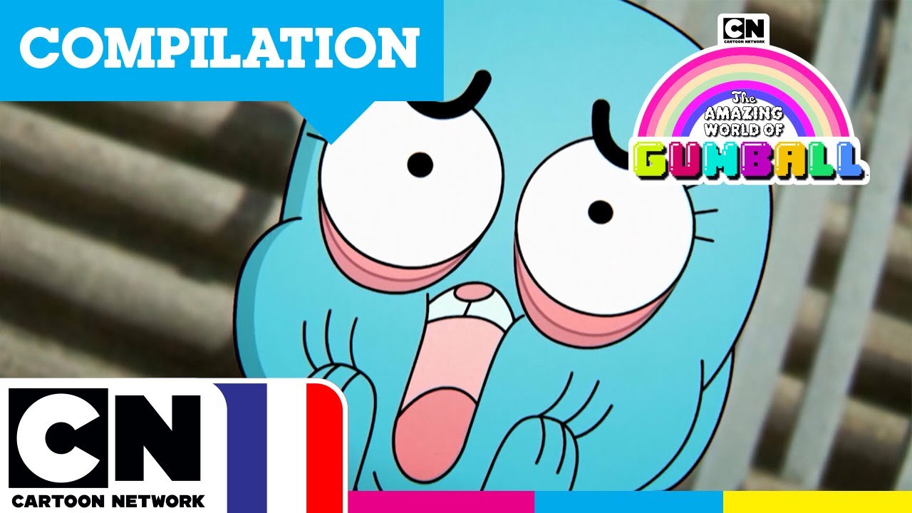Le meilleur mésaventures Gumball | Le Monde Incroyable de Gumball | Compilation | @cartoonnetworkFR⁩