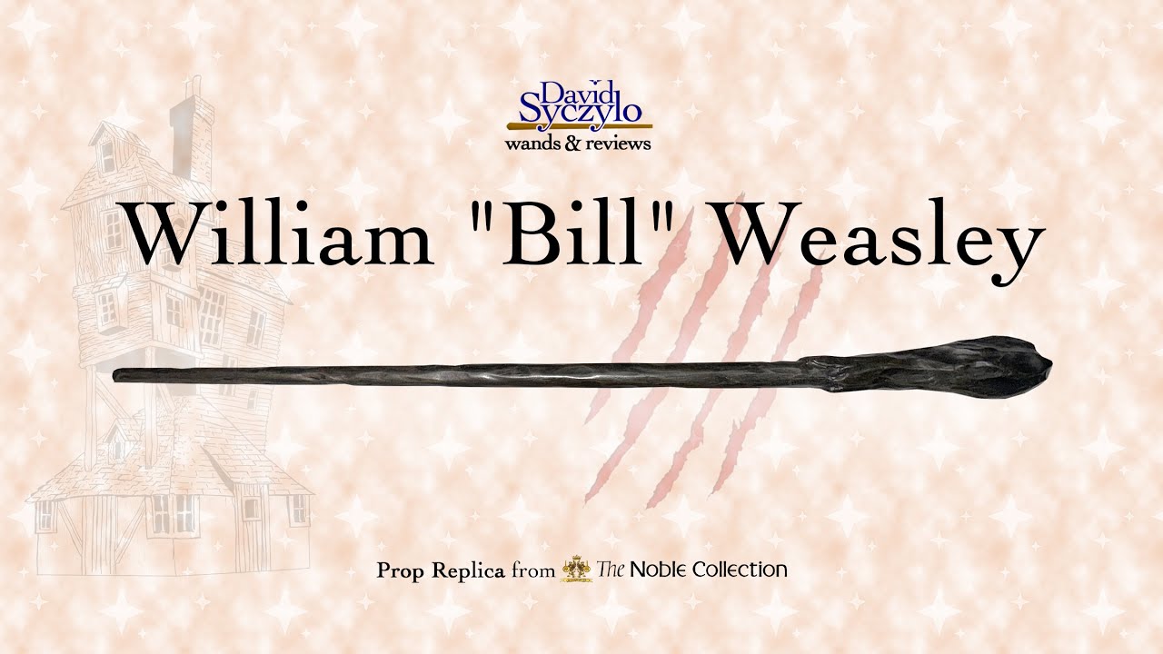 Bill Weasley Wand - The Noble Collection
