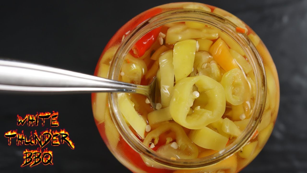 Deli Style Hot Pickled Banana Peppers