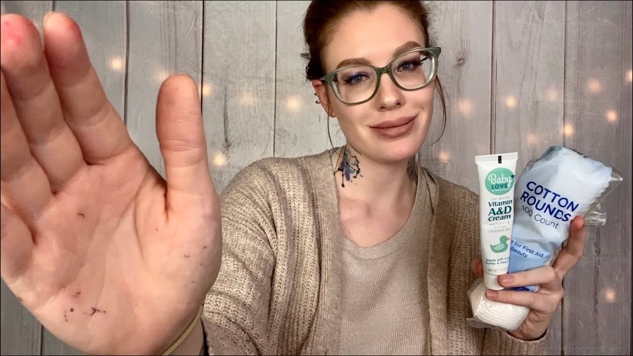 ASMR MOMMY CLEANS YOUR EYES 👀