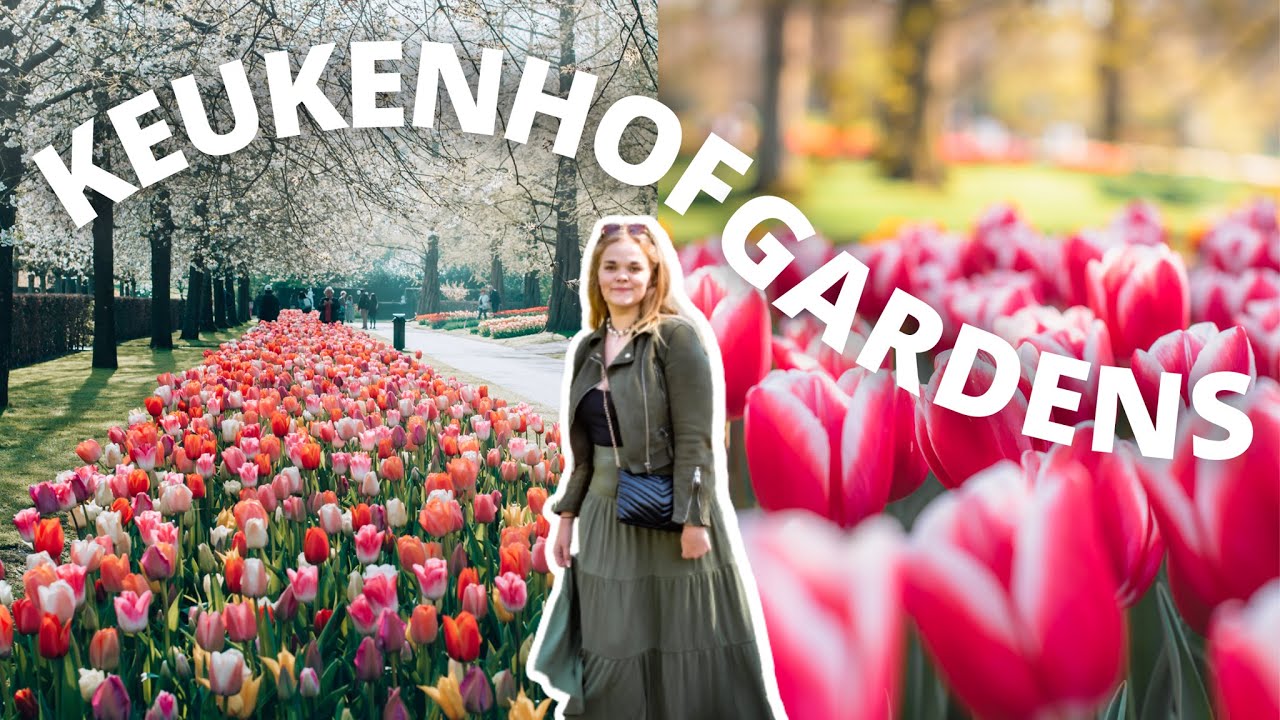 A day visiting Keukenhof gardens 🌷 Netherlands travel vlog