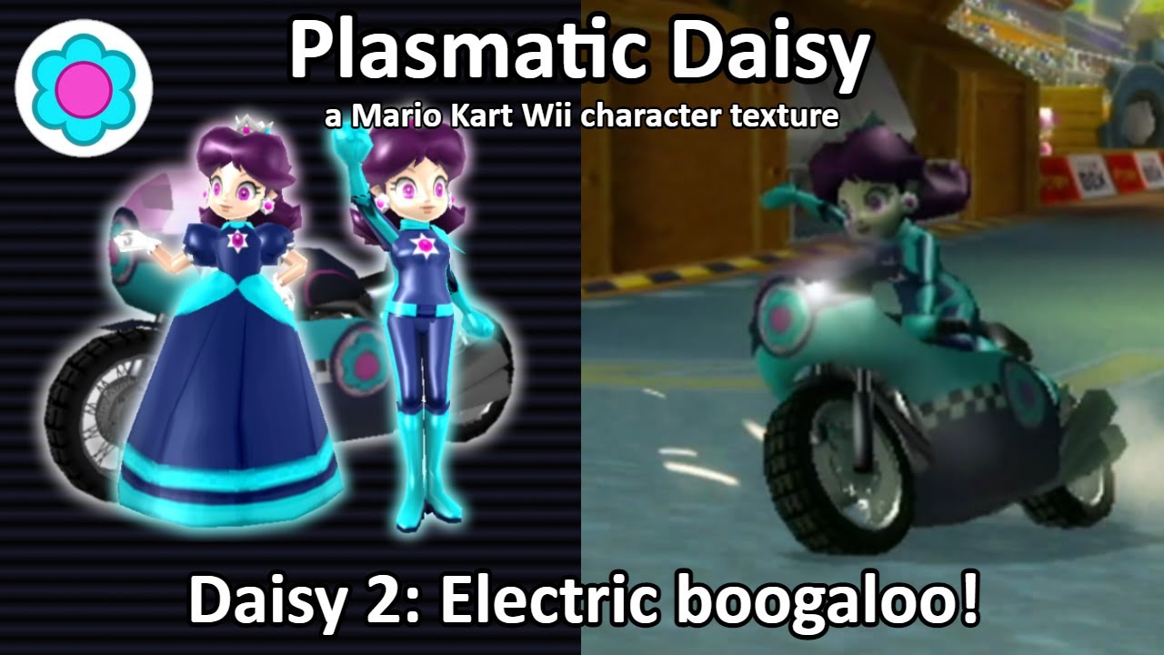 Plasmatic Daisy (Mario Kart Wii Character Texture)