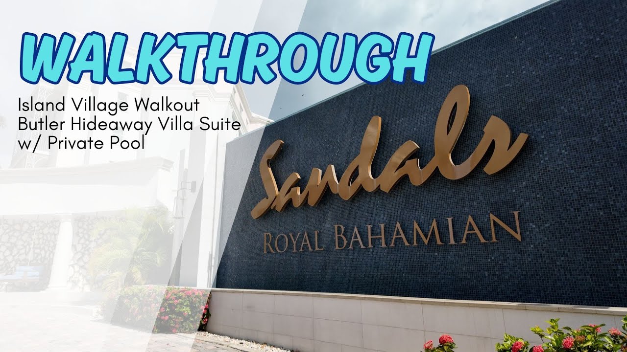 Sandals Royal Bahamian - VPS | Island Village Walkout Butler Hideaway Villa Suite w/ Private Pool