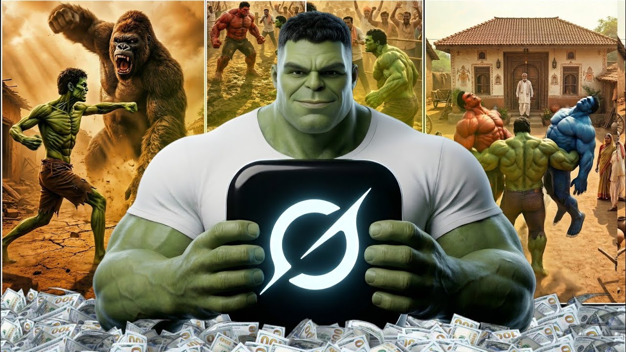 Grok Mobile Trick | Make Viral Hulk AI Video on Phone | AI Se Video Kaise Banaye |Step-by-Step Guide