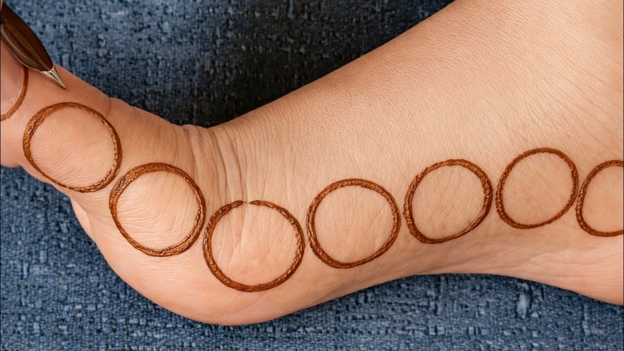 😱🔥 Very Beautiful And Simple Easy Trick Mehndi Design ll Leg Mehndi Design ll Trending Design 2026
