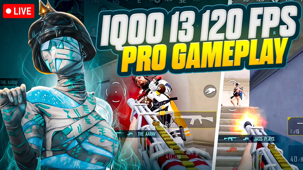 IQOO 13 120 FPS PERFORMACE TEST!