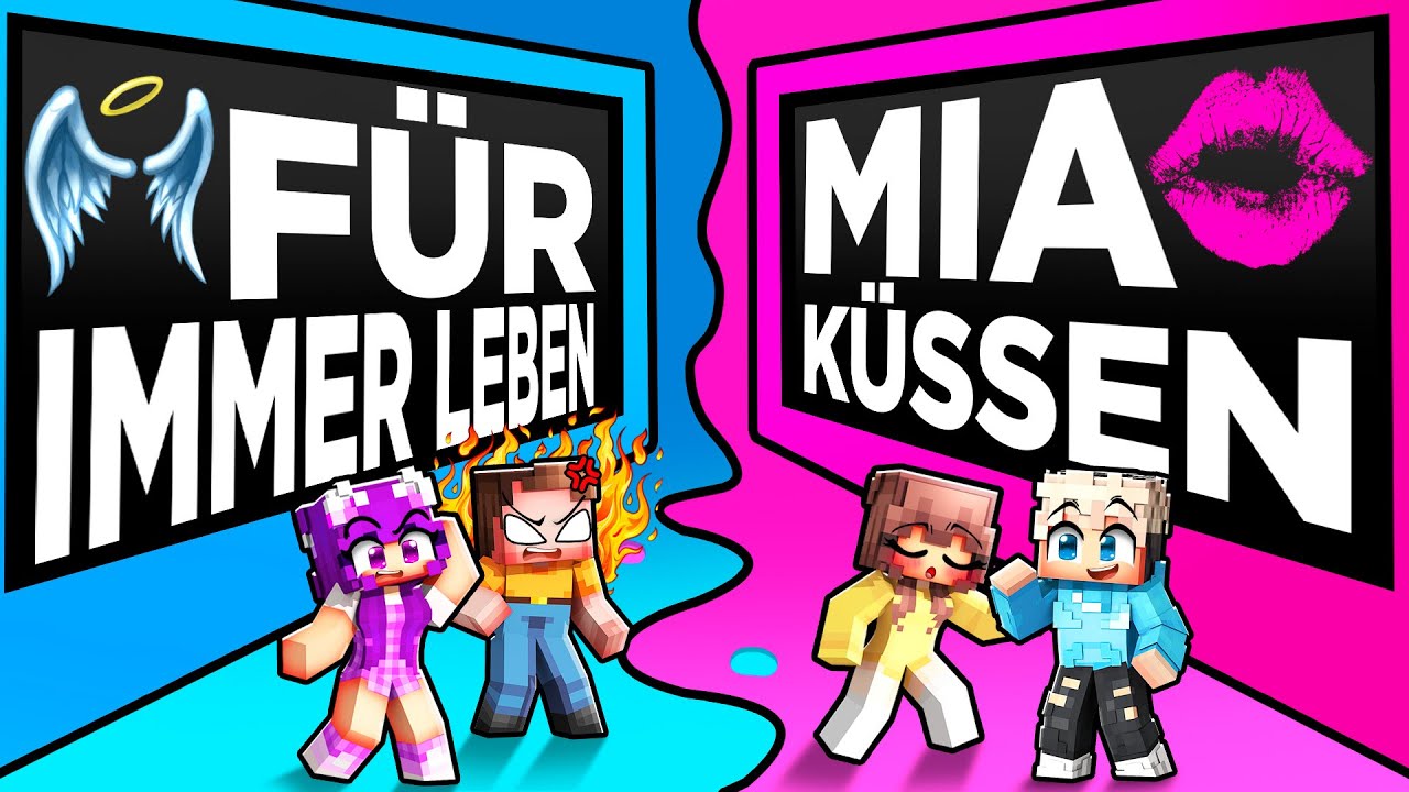 KÜSSE Mia oder LEBE FÜR IMMER in Minecraft!