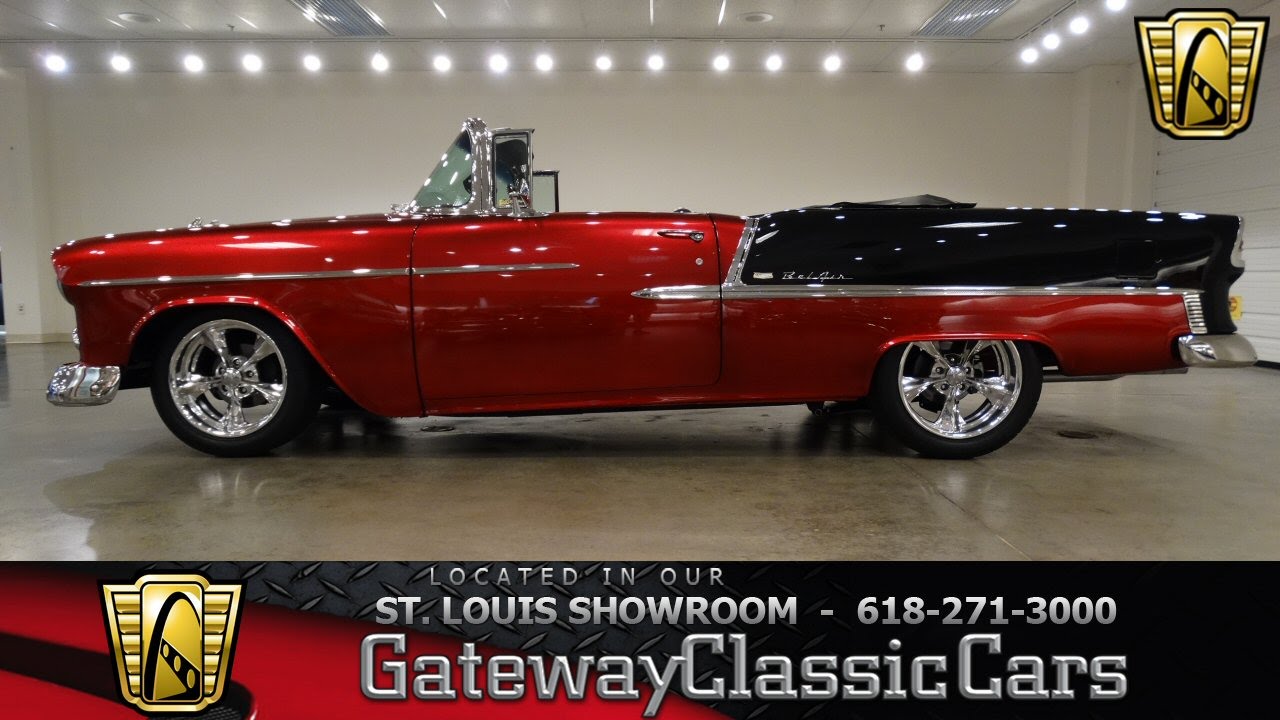 #6909 1955 Chevrolet Bel Air - Gateway Classic Cars of St. Louis