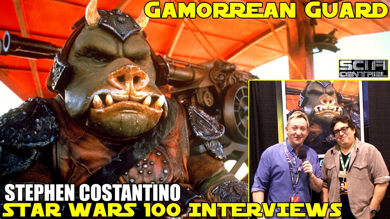Stephen Costantino - Gamorrean Guard - Star Wars 100 Interviews (2021)