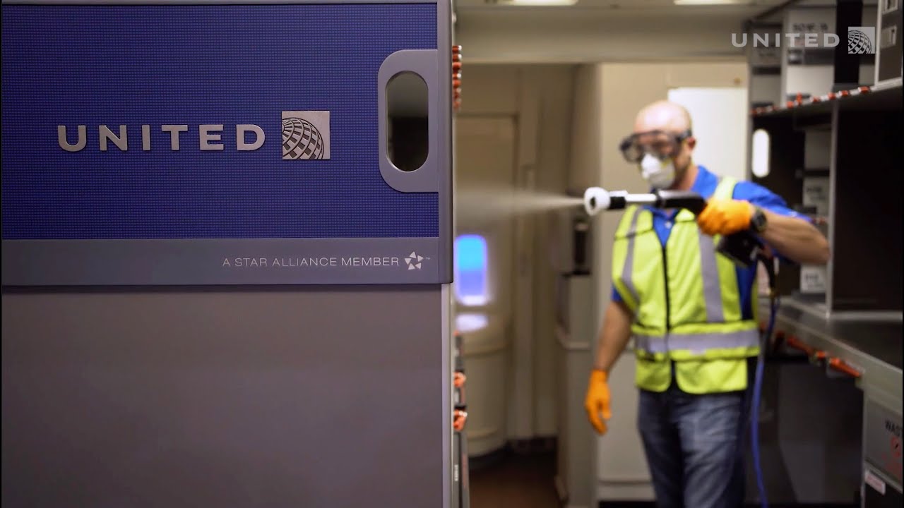 United – Electrostatic spraying: breakthrough cleaning technology