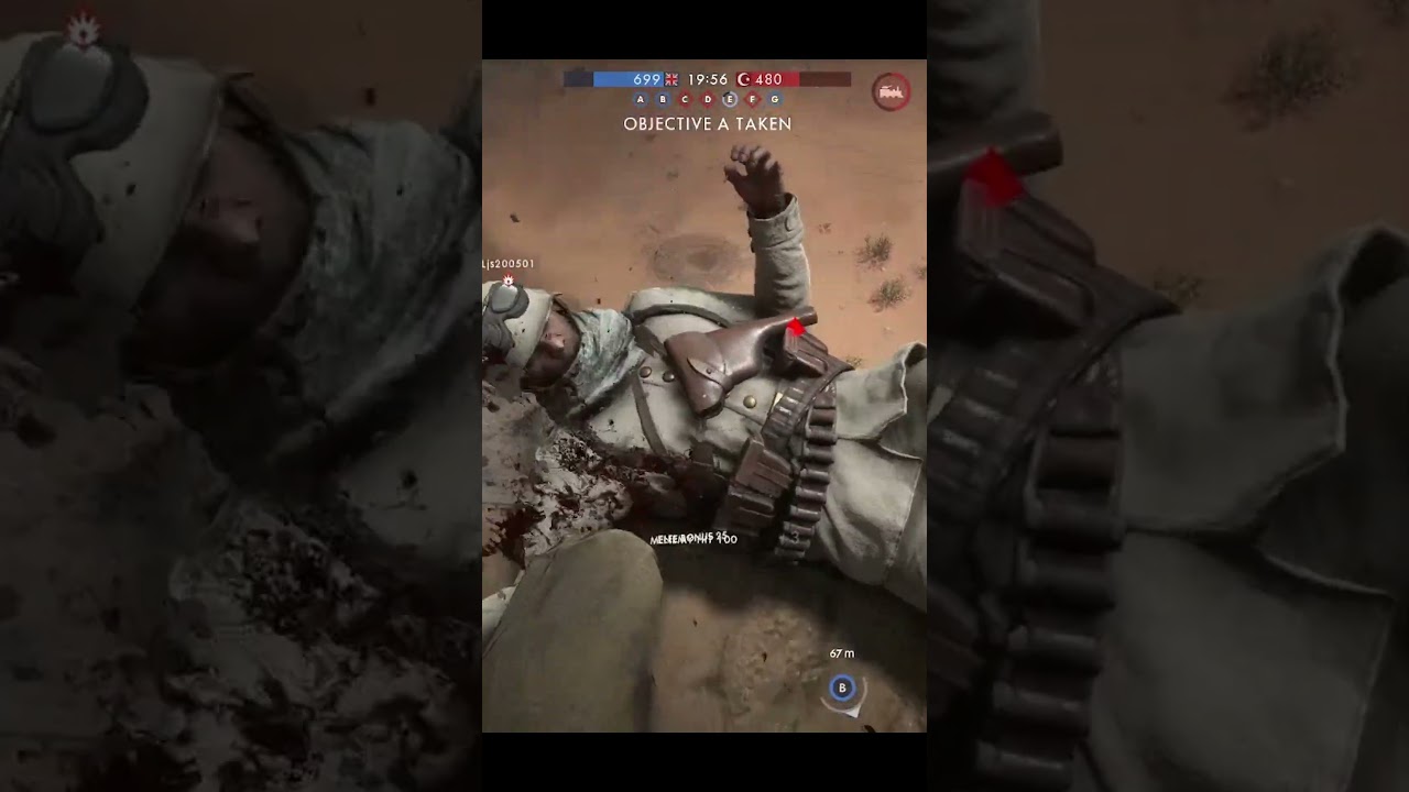 Sneaky attack #battlefield1 #shorts