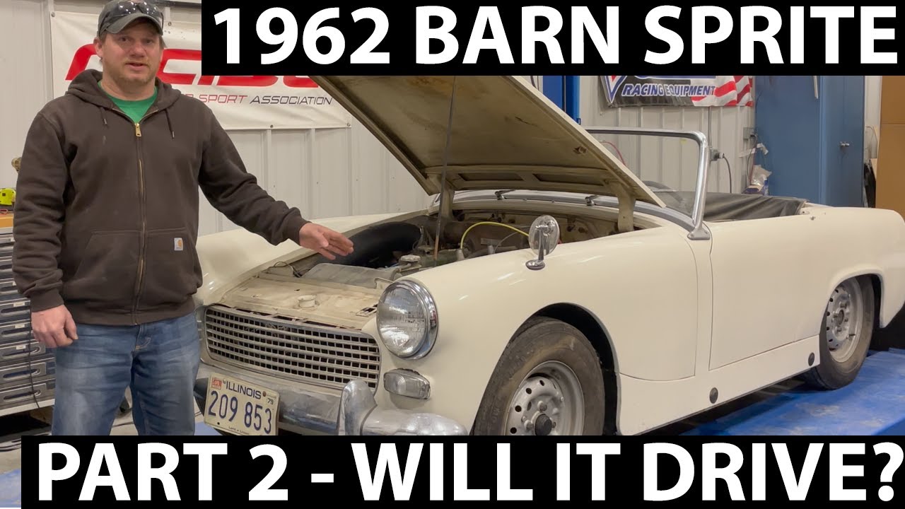1962 Austin Healey Sprite Mark II - Will It Drive?