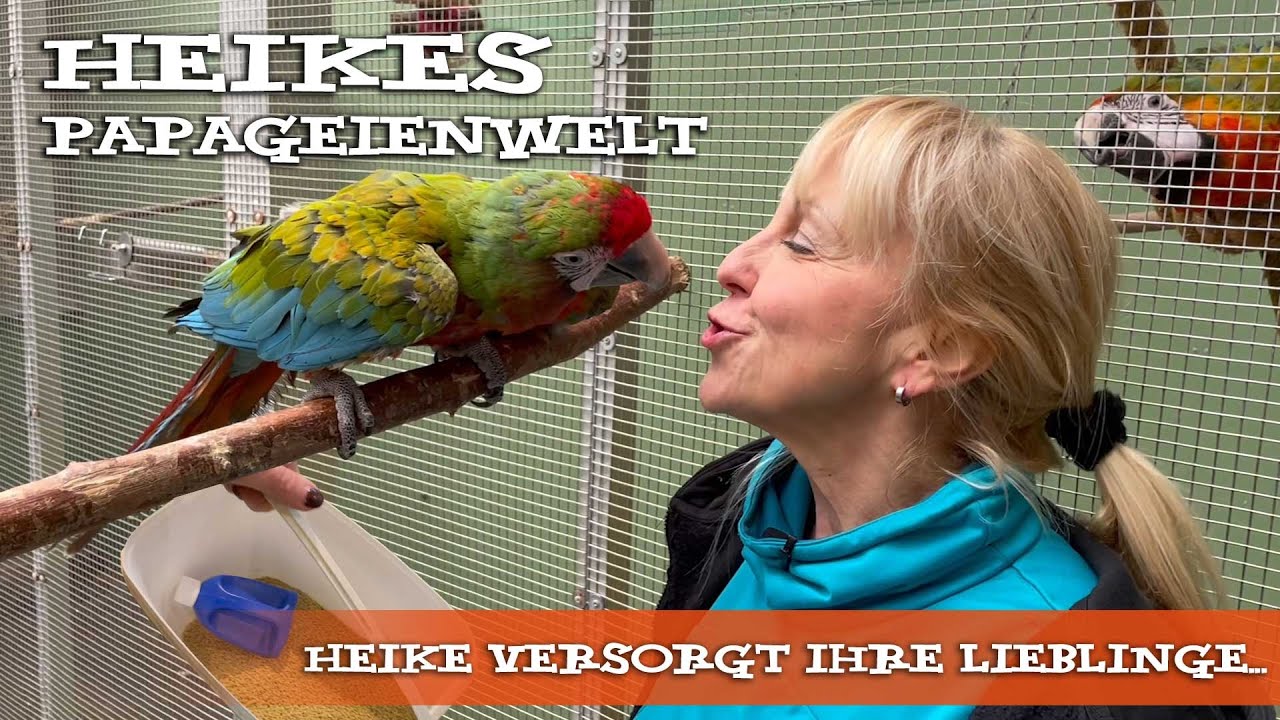 Heike versorgt ihre Lieblinge