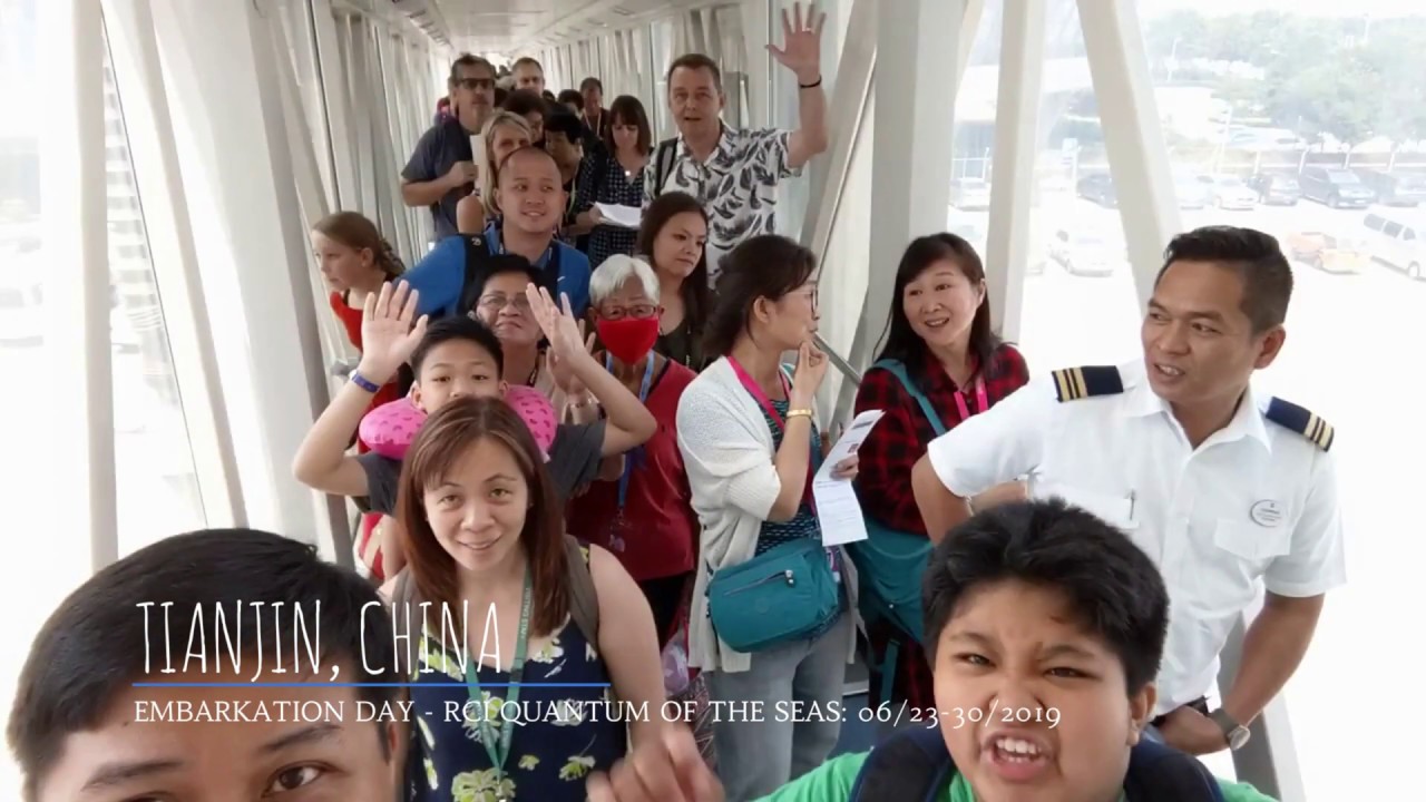 [4K] Ep.3-Embarkation Day -RCI Quantum of the Seas Cruise 2019 Best of Japan-Beijing & Tianjin China