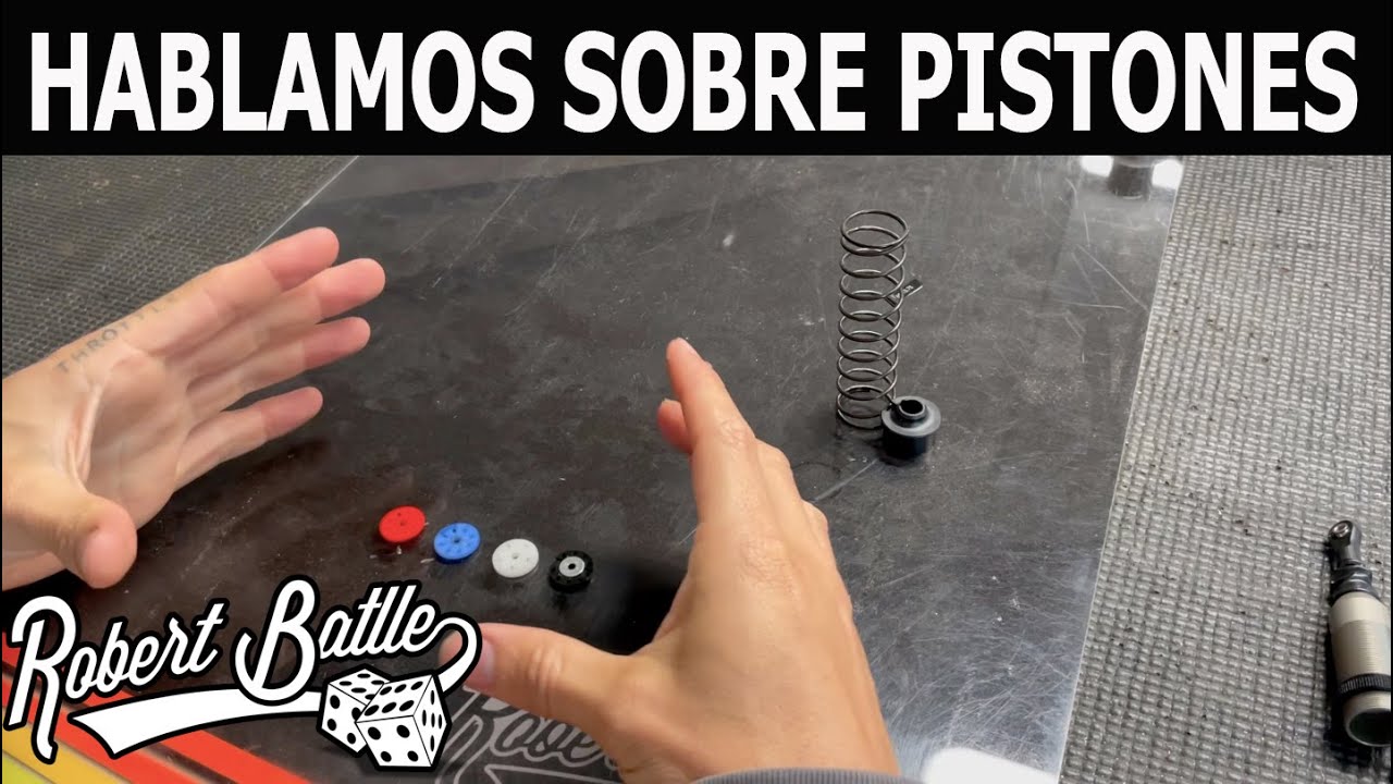 Robert Batlle tutorial - Hablamos sobre pistones de amortiguador!