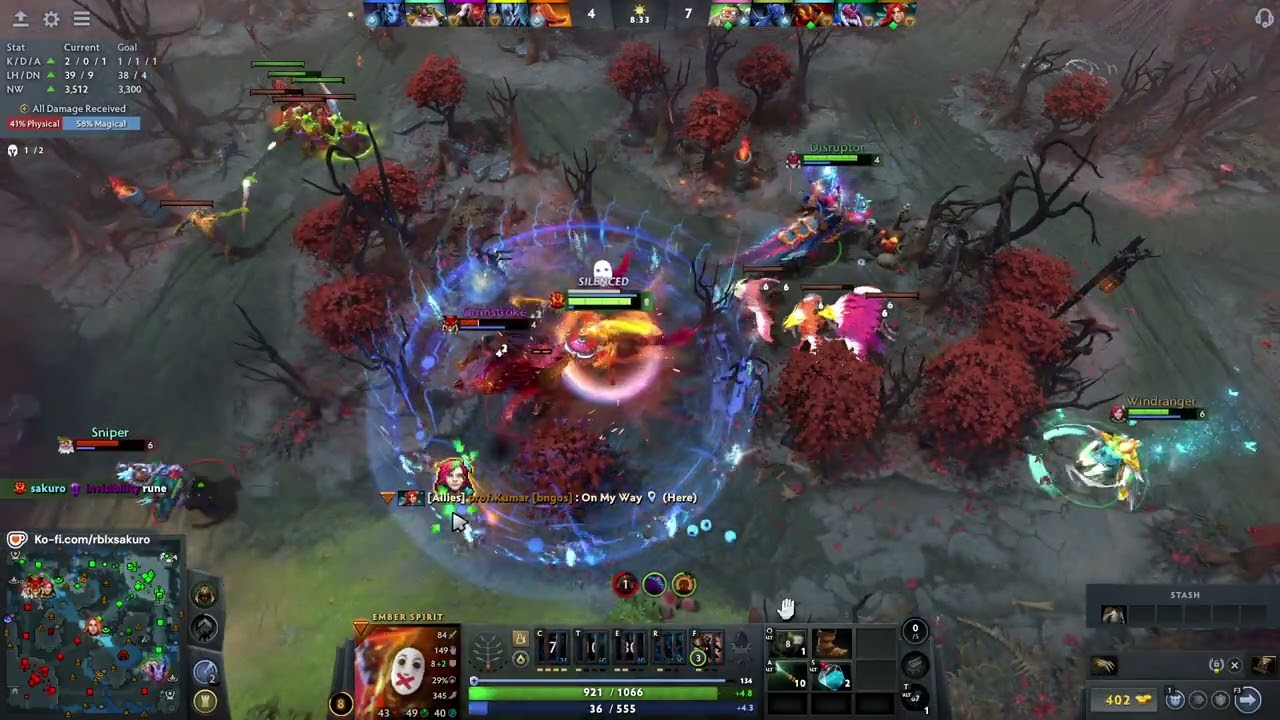 29 kills unstoppable ember spirit new meta build full gameplay