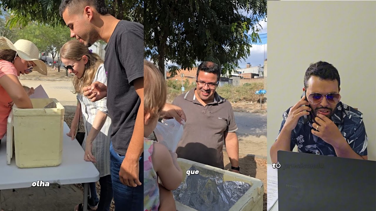 Vendia lanches mas estava sendo Rou.b4d4 por um casal sem perceber