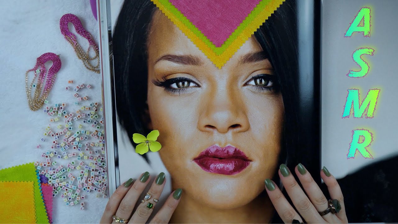 Famous Faces Tracing / Color analysis / Brushing / Massaging *ASMR