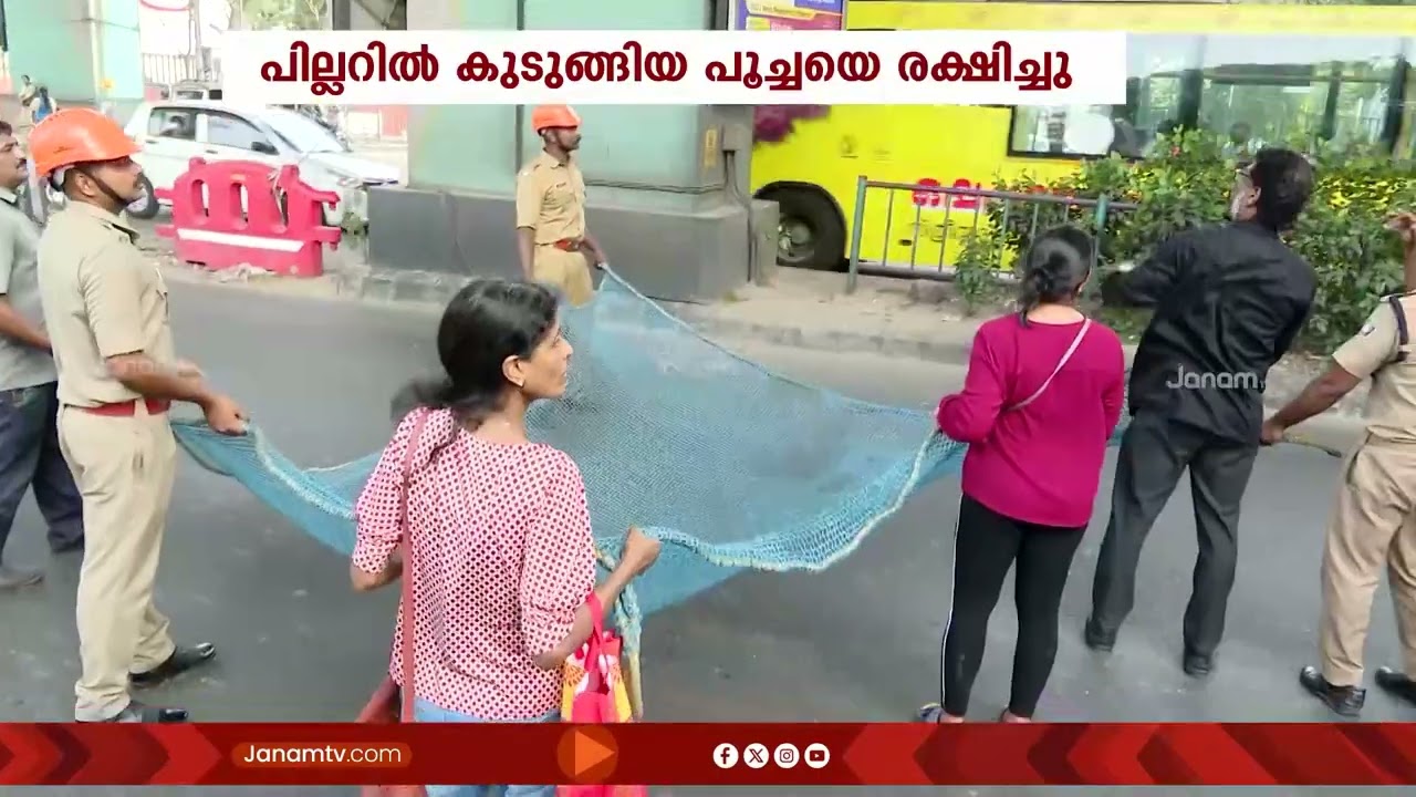 ഒടുവിൽ പൂച്ചസെർ രക്ഷപ്പെട്ടു; കൊച്ചിയിലെ പൂച്ച മിഷന് ശുഭപര്യവസാനം | KOCHI