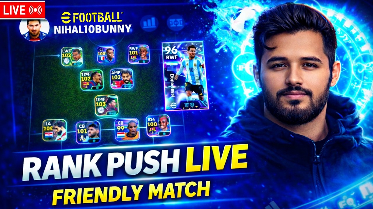 🔴 LIVE eFootball Ranked Push 🔥 | Division Match + Friendly Game #shorts #shortfeed #efootball