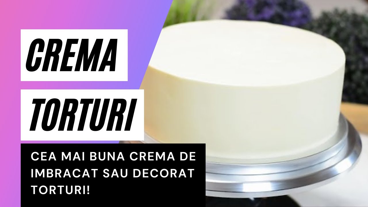 CREMA PENTRU FINISARE TORTURI - reteta pentru crema de imbracat torturi | Taby's Welt