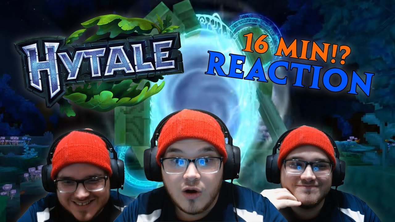 HYTALE 16+ MINUTE GAMEPLAY - HYPE REACTION