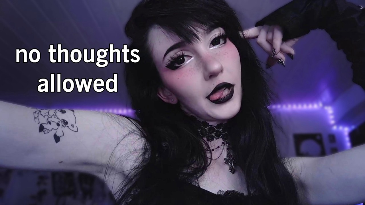 ASMR Goth Girl turns off all your Brain Functions 🧠🚫