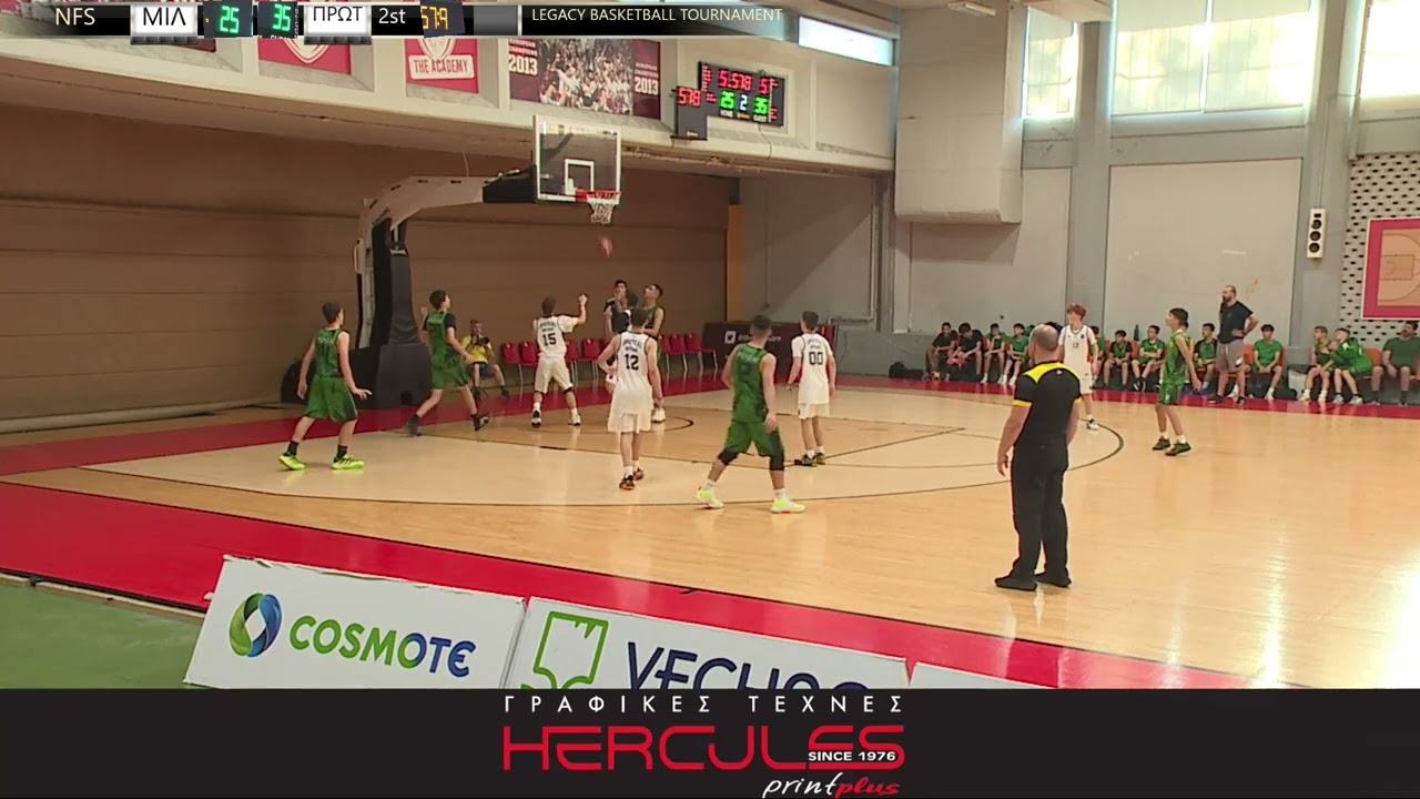 HIGHLIGHTS | ΑΟΝΣ ΜΙΛΩΝ - ΠΡΩΤΕΑΣ ΒΟΥΛΑΣ (84-51) ΜΙΚΡΟΣ ΤΕΛΙΚΟΣ LEGACY BASKETBALL TOURNAMENT U14
