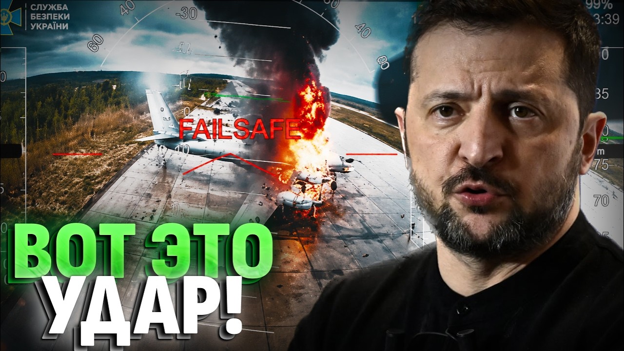 ВОТ ЭТО УДАР! СБУ УНИЧТОЖИЛИ Ту-95! Энгельс ГРЕМИТ!