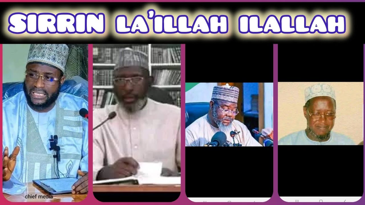 SIRRIN DA LAKANIN LA'ILAHA ILALLAH