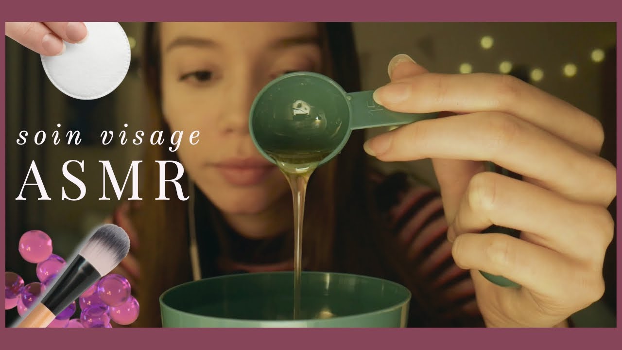 ASMR | Roleplay: Je prends soin de ton joli visage après les cours ✨
