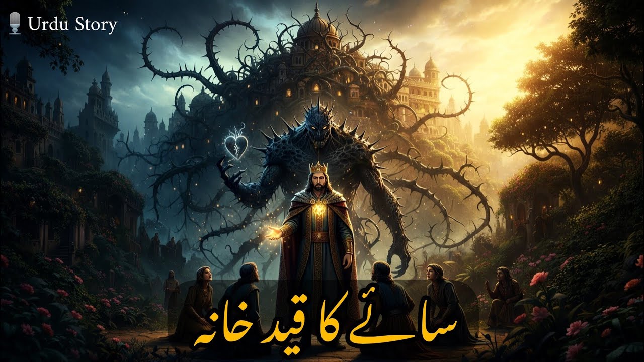Saye Ka Qaid khaana✨ Moralistic Urdu Story with Voiceover | سائے کا قیدخانہ