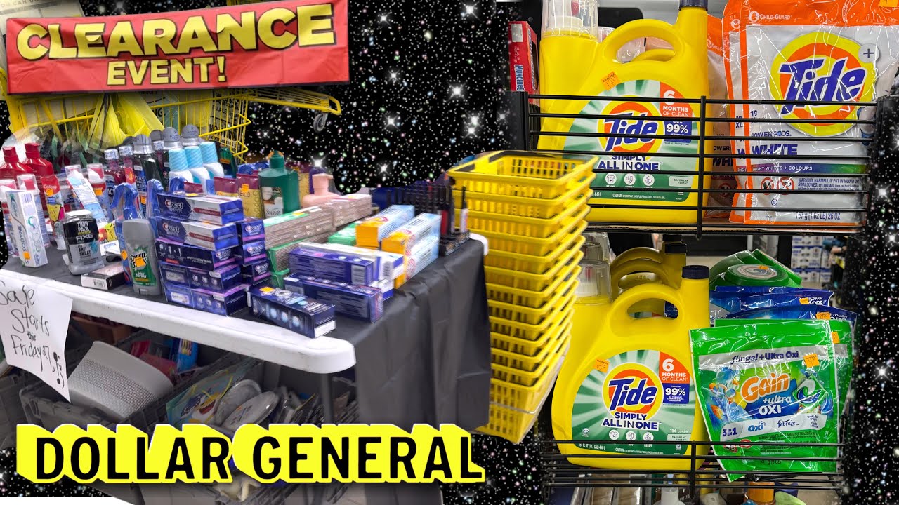 🍀 Dollar General Clearance Event Preview | 50% or 70% Off Finds 🍀 Vlog 2026