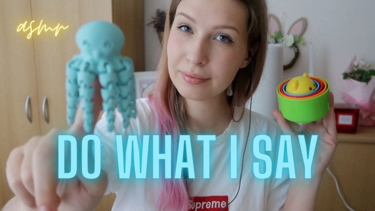 [ASMR] skup się i wykonuj moje polecenia ⚡ gry na skupienie (personal attention, fast triggers)