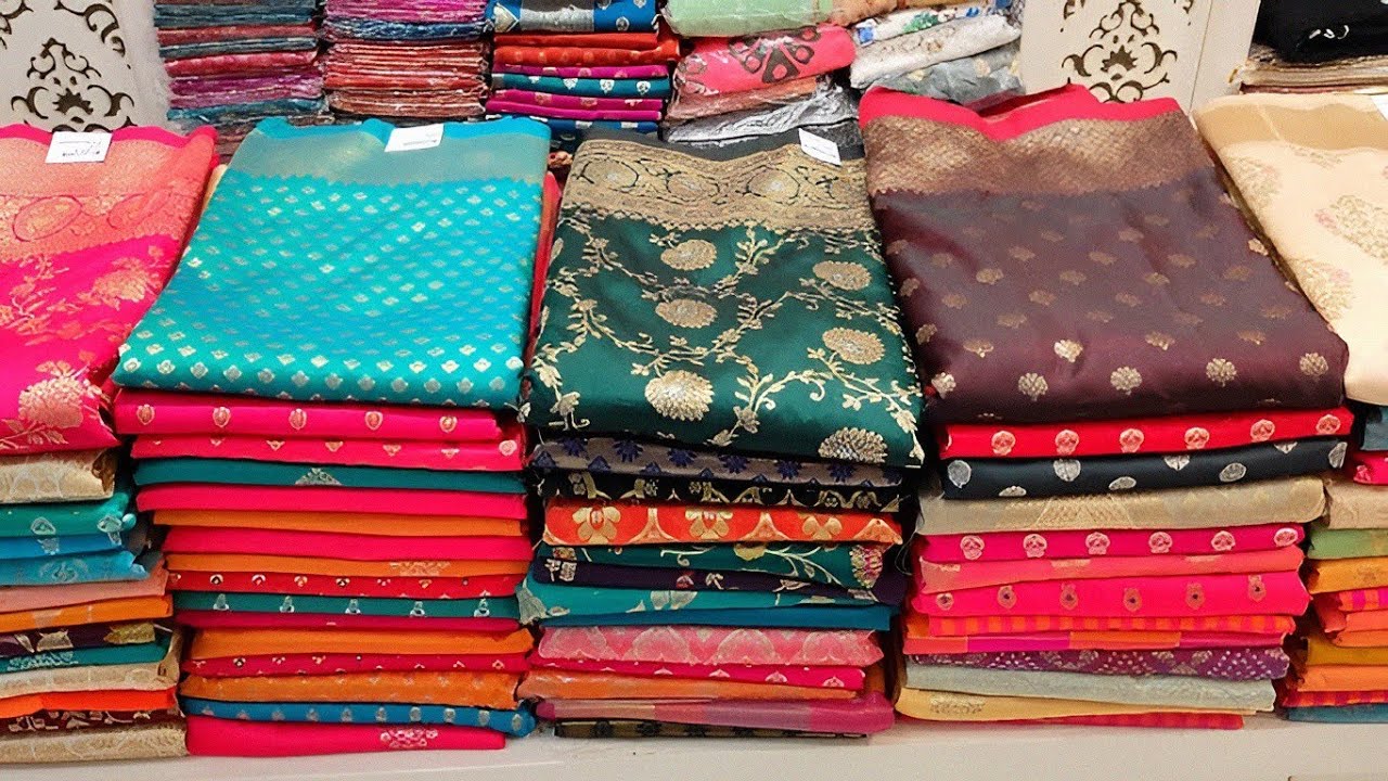 ✓Saree Wholesale In Santipur - Maa DHanalakshmi Textiles । Best Saree Shop in Santipur Saree Market