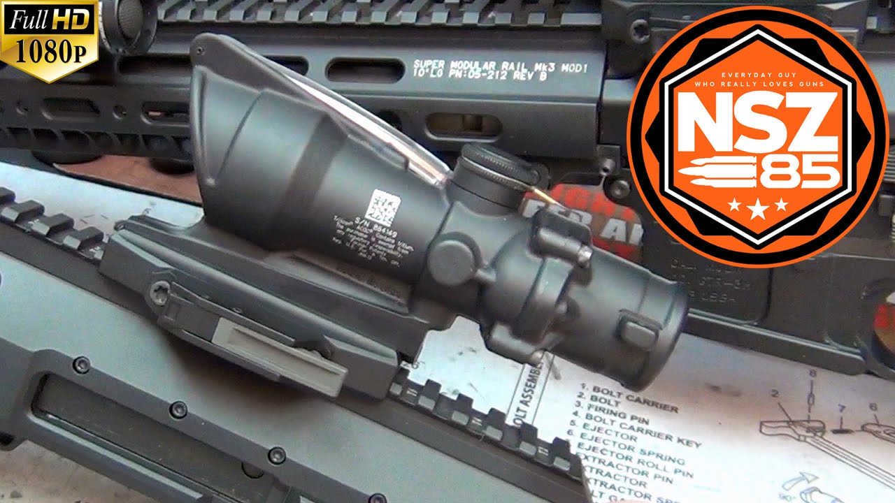 AR-15 - Установка крепления ACOG от BOBRO Engineering