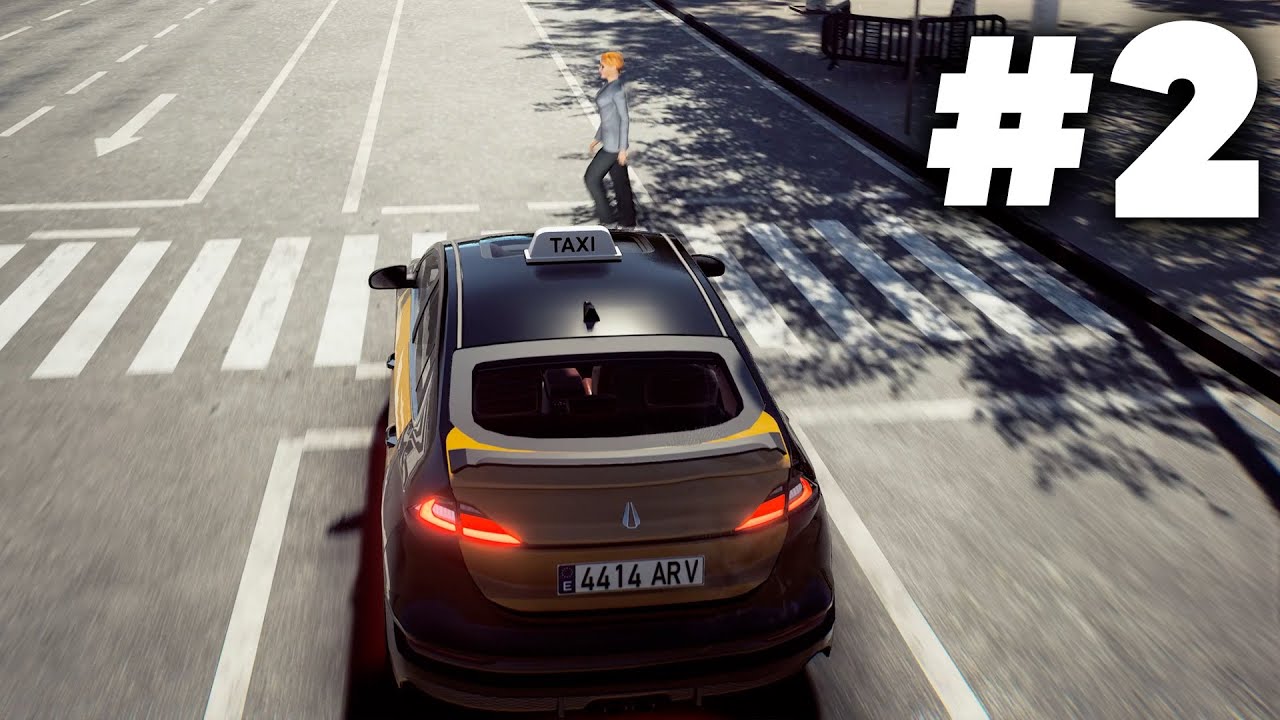 TAXI LIFE A City Driving Simulator Gameplay Walkthrough Part 2 - RUNNING SOMEONE OVER !!