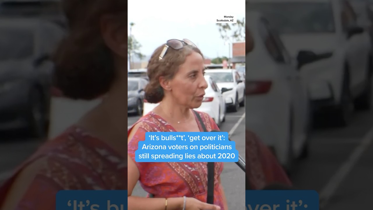 'It's bulls**t', 'get over it': Arizona voters on politicians still spreading lies about 2020