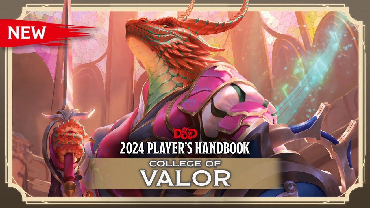 Bard: College of Valor | 2024 Player's Handbook | D&D