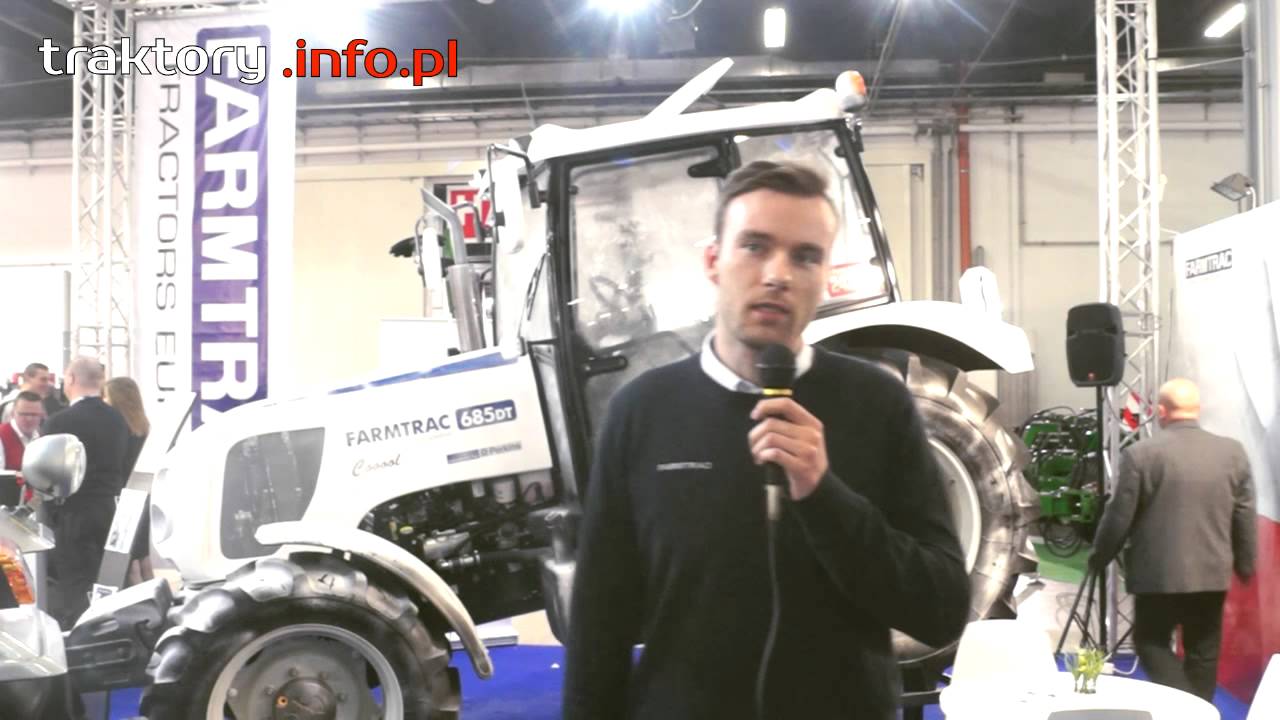 Farmtrac 685 DT - nowość na Agrotech Kielce 2015