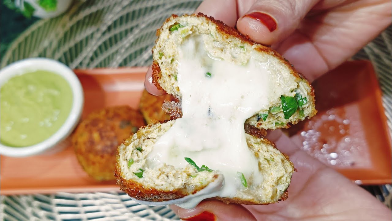 Chicken Cheese Kabab Recipe | Chicken Cheese Patty by Cook with Falku 