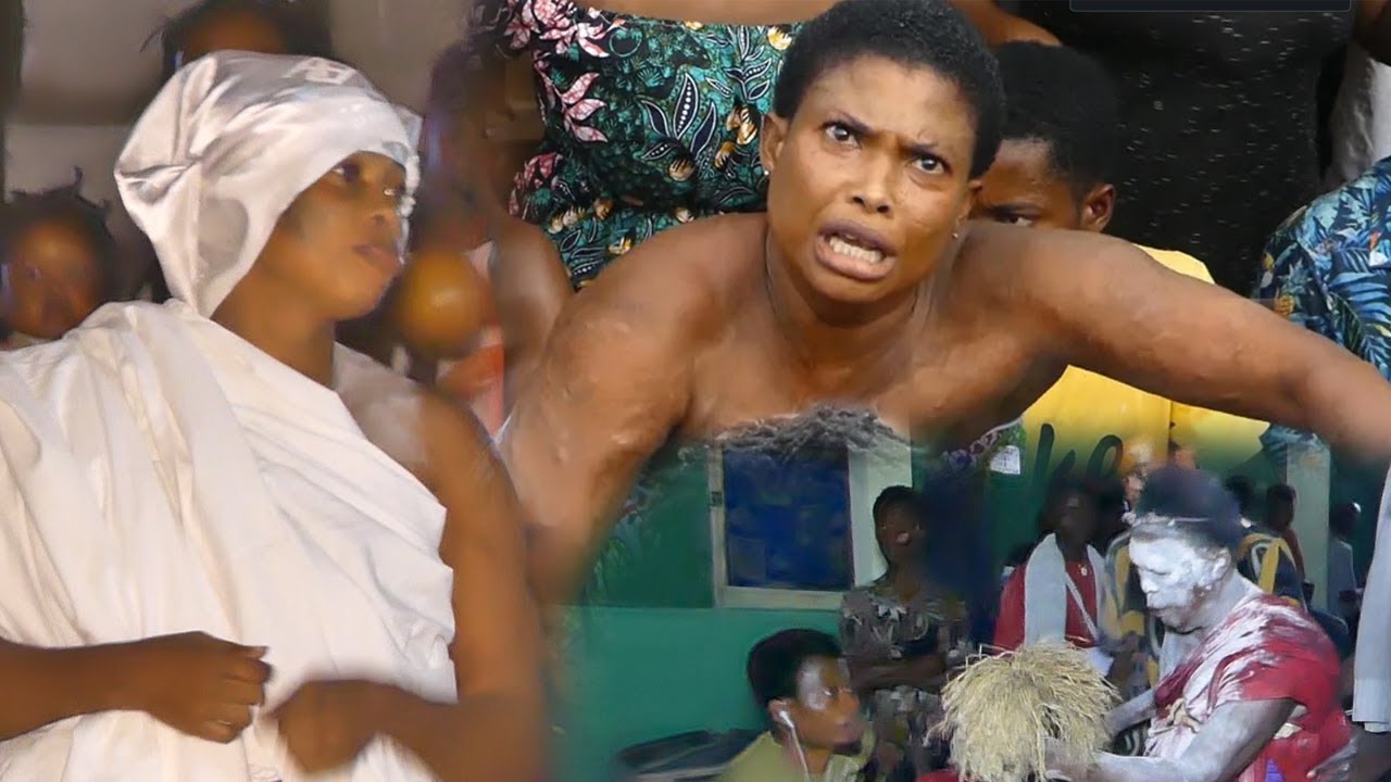 Amazing Suman dance performance of Komfo Nana Ataa @ Yam festival - Agona Jamasi | SuroWiase