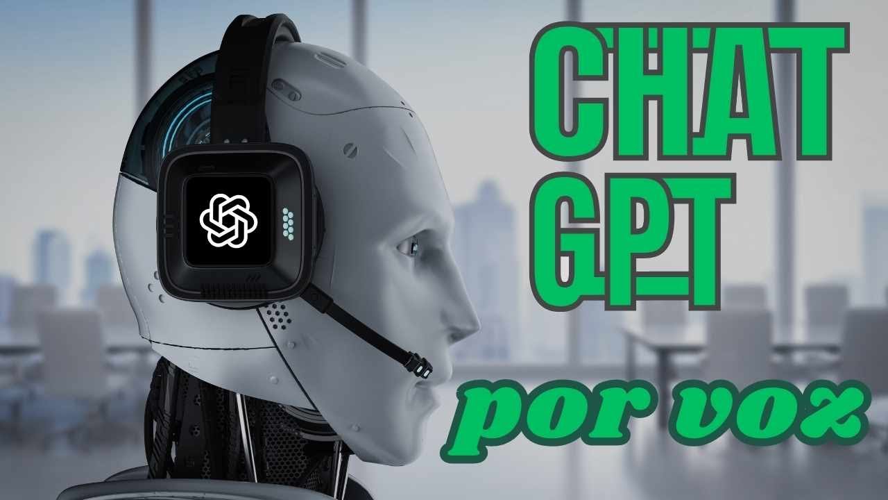 Converse com o chat GPT por voz utilizando um celular