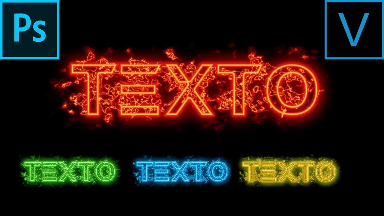 Efecto Asombroso de TEXTO con FUEGO [Sony Vegas Pro Tutorial VFX ]