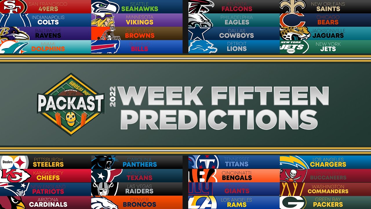 NFL Week 15 Predictions
