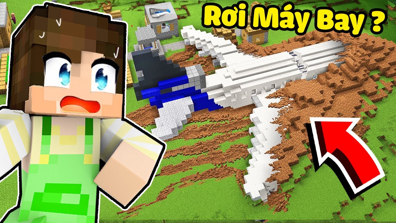 Chuyện Gì Đã Khiến Máy Bay Bị Rơi Trong Minecraft ?