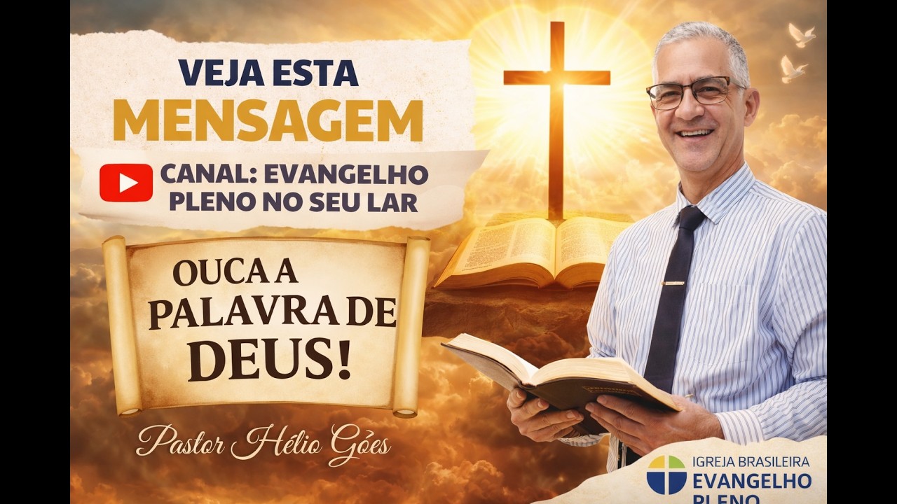 Evangelho Pleno no seu lar está ao vivo!