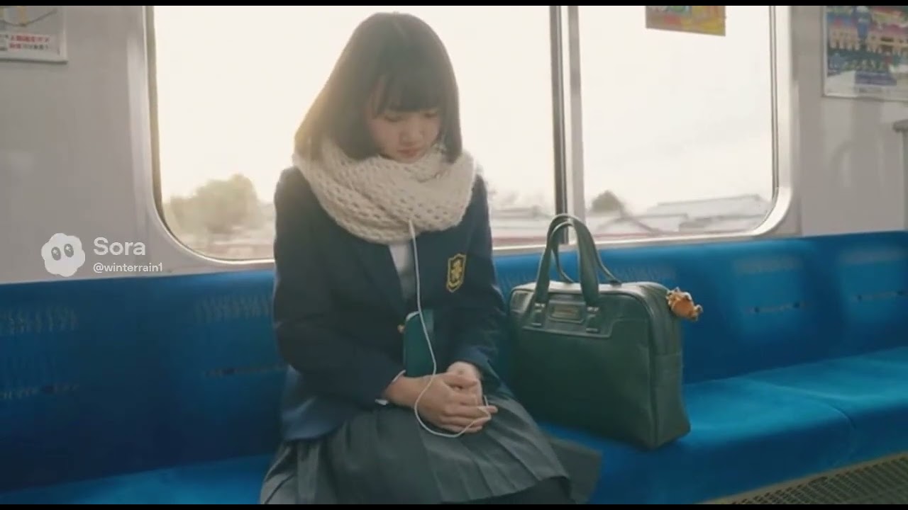 電車内女子高生